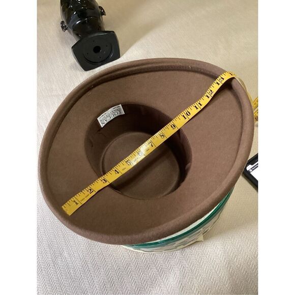 Women’s Toucan Collection Backbow Wool Felt Boater w/ Hat Box - Picture 3 of 11